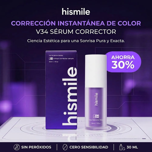 V34 Sérum Corrector Dental de Color, ahorra 30%