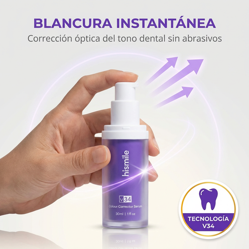 hismile V34 sérum corrector de color, blancura instantánea